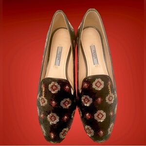 Prada Women’s Sequin Shoes / Loafers size  eu 37 or U.S. 7